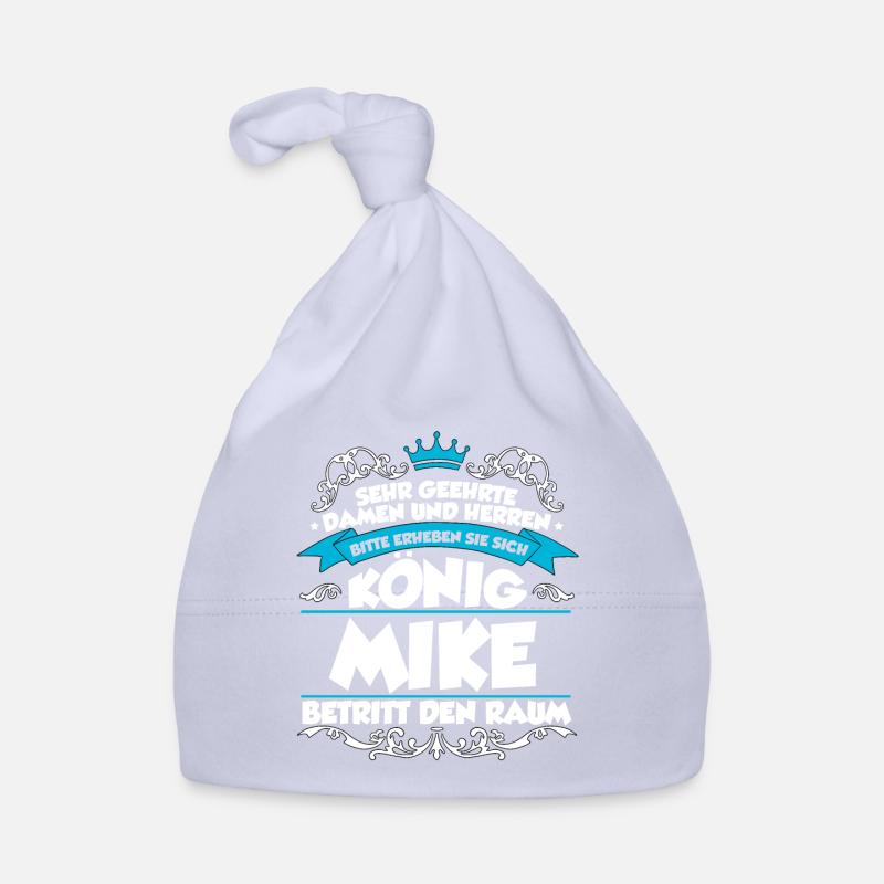 Mike Name Design Baby Bio-Mütze