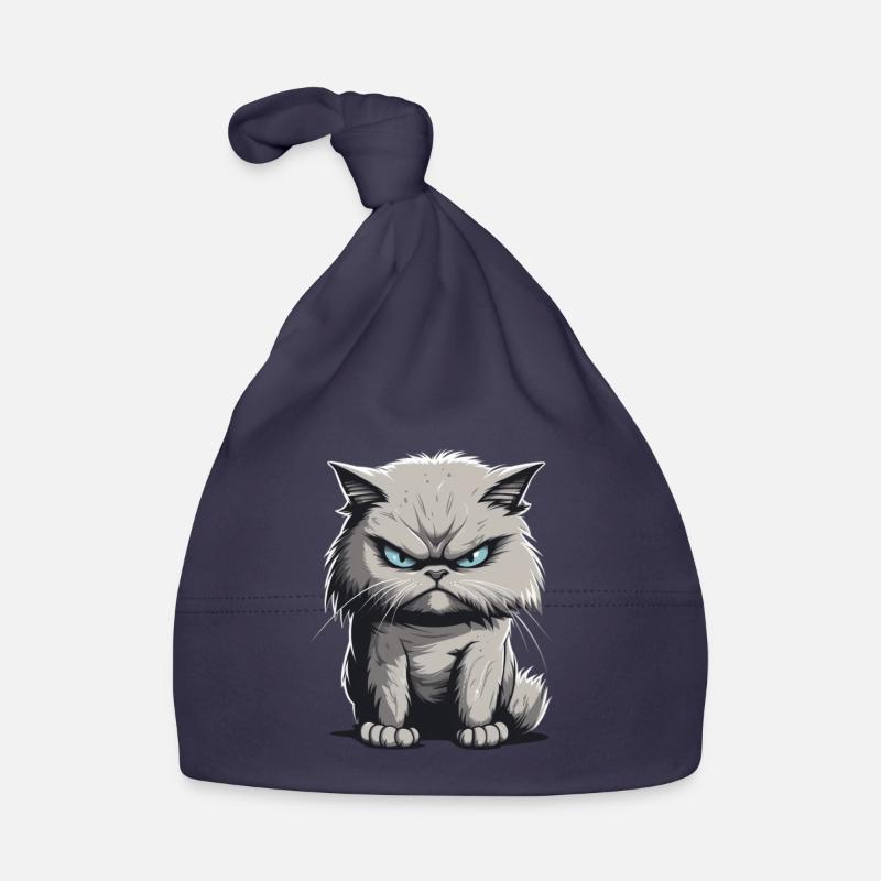 Schlechter Tag Katze Baby Bio-Mütze