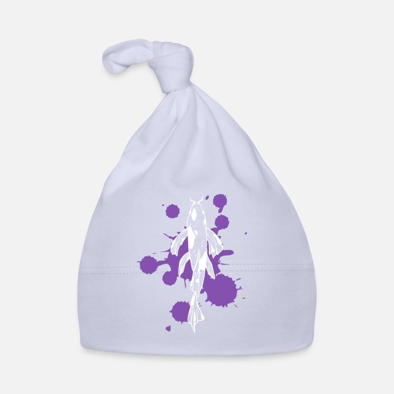 Rivière de vie de la force de Koï unique Bonnet bio Bébé