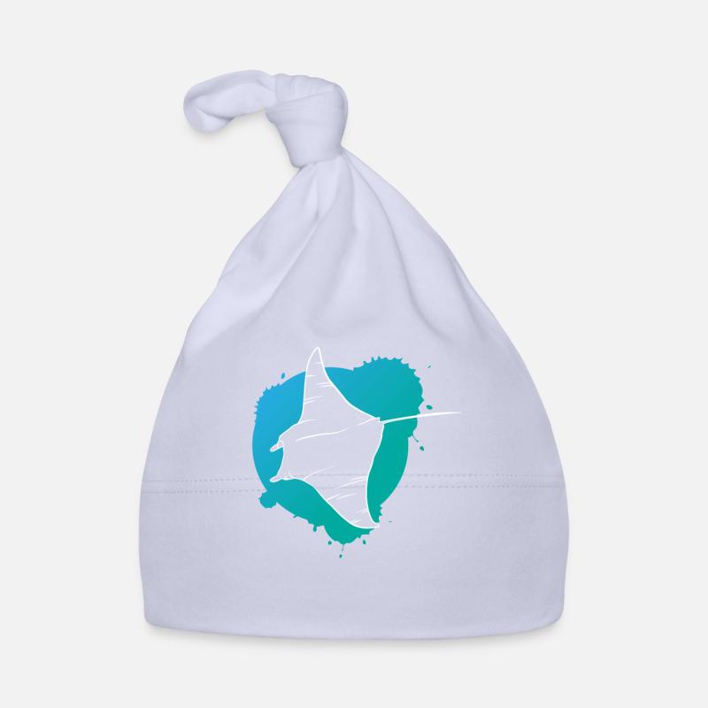 Rays in the Reef Oceanic Spirit Gift Organic Baby Cap