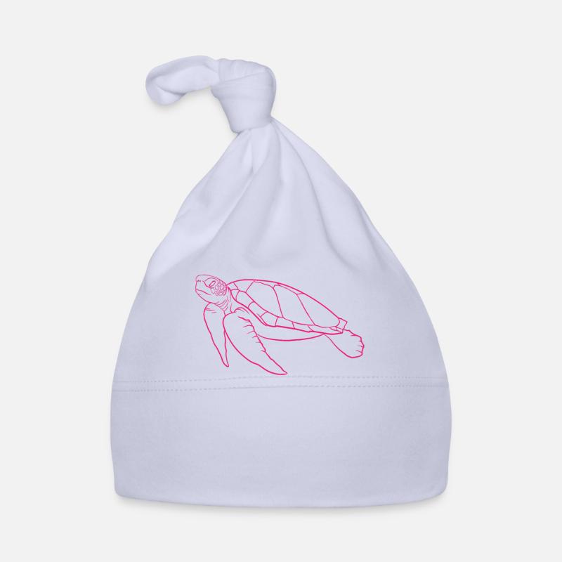 Silent Ocean Walker Turtle Organic Baby Cap