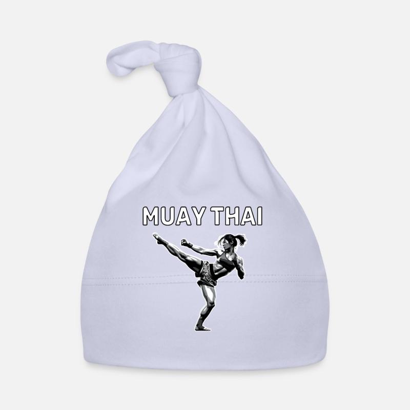 Muay Thai Mädchen Baby Bio-Mütze