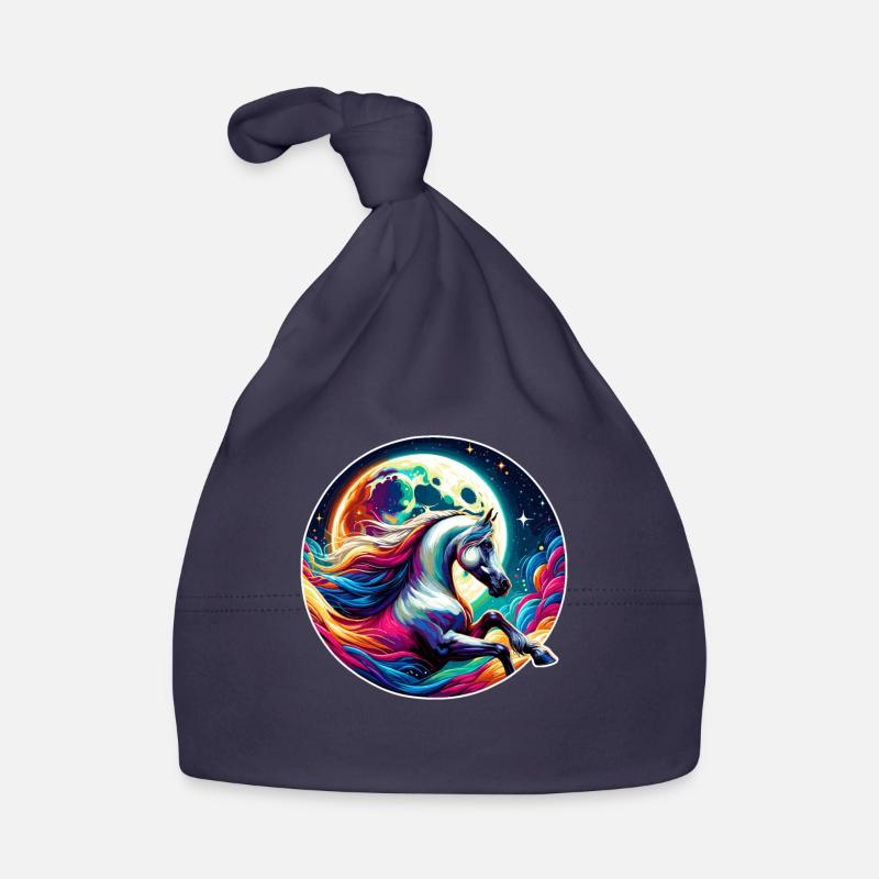 Art du cheval arabe Bonnet bio Bébé