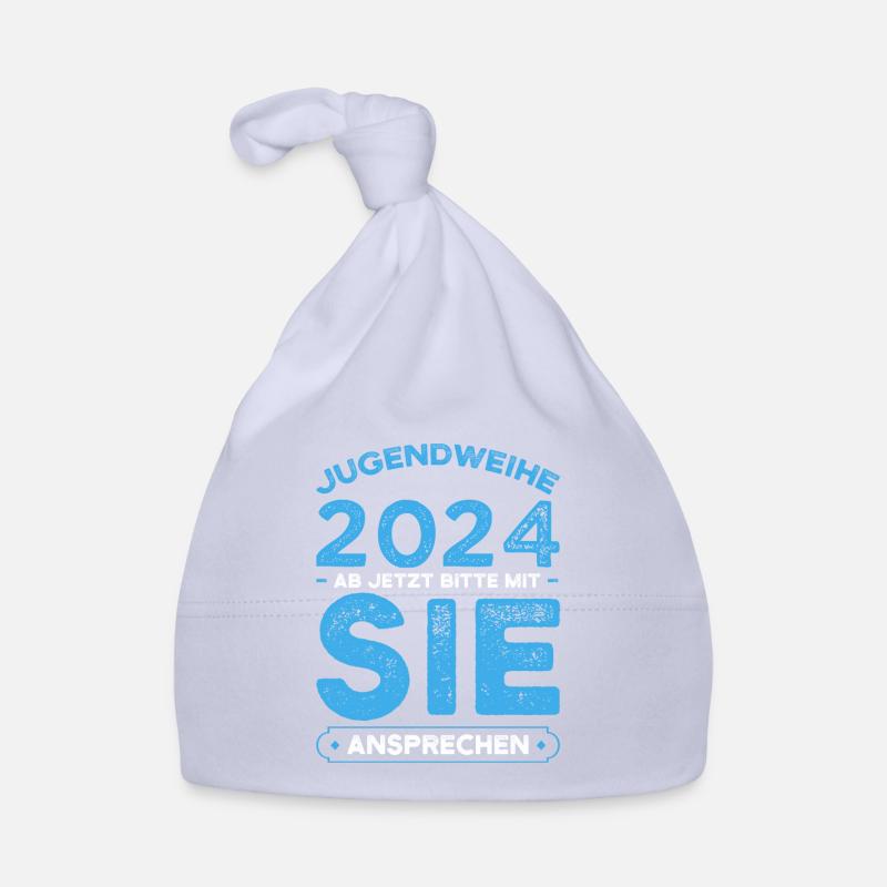 Jugendweihe 2024 Jugend Jugendfeier 2024 Geschenk Baby Bio-Mütze