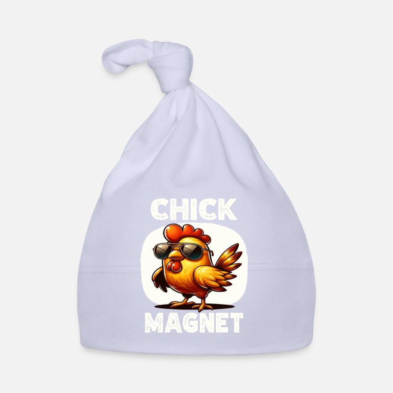 Drôle De Poulet Poulet Drôle Image Bonnet bio Bébé