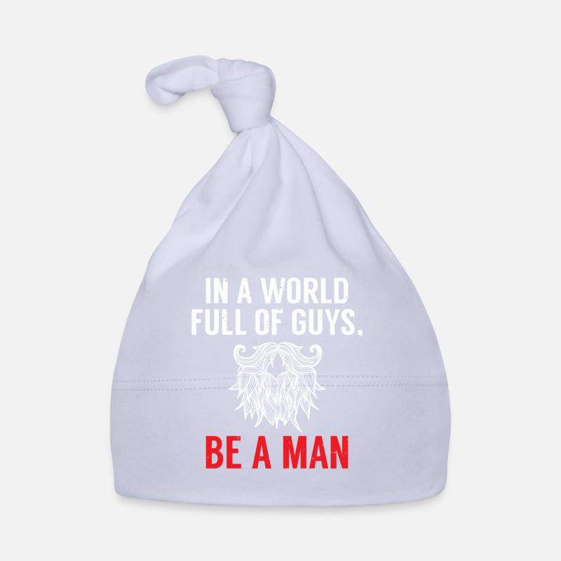 Giftidea Beard Men Baby Bio-Mütze