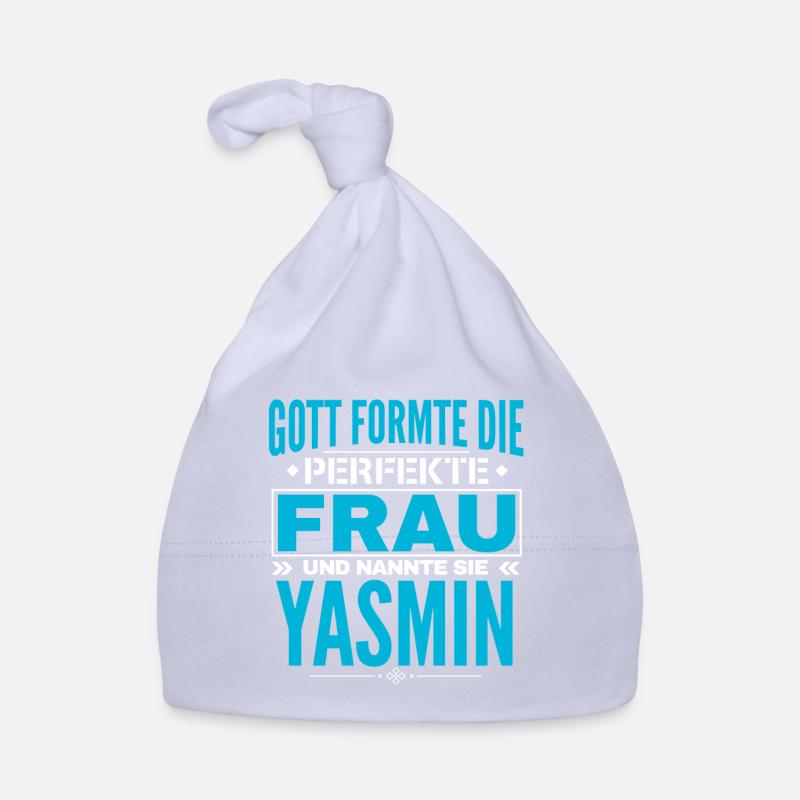 Conception du nom Yasmin Bonnet bio Bébé