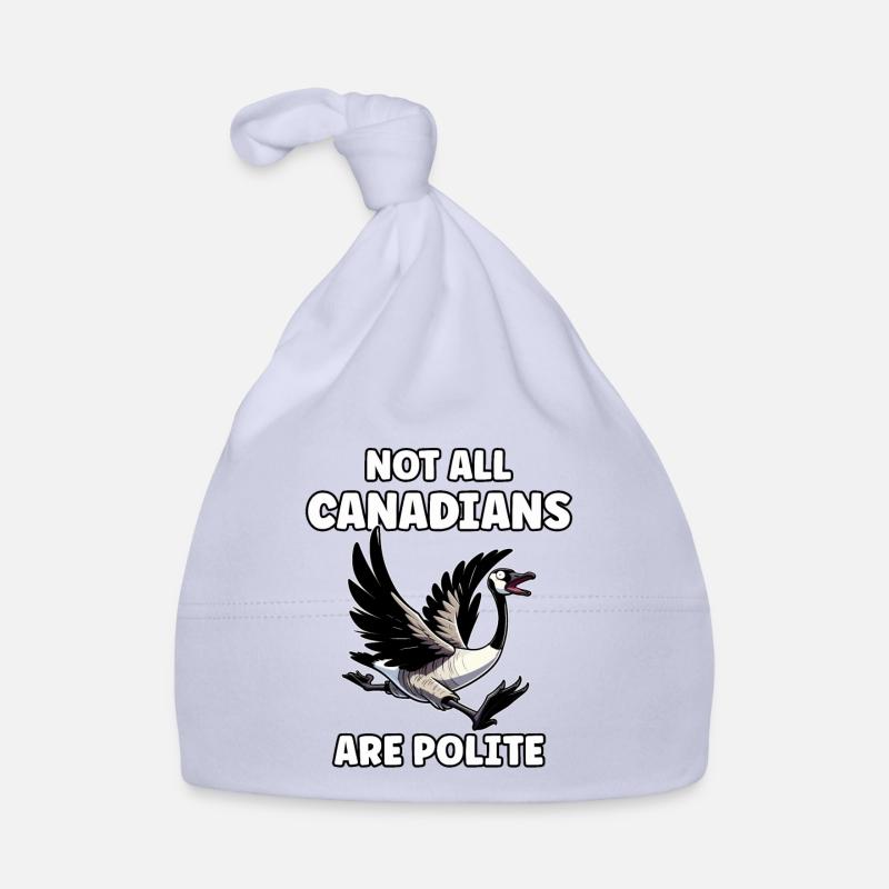 Oie canadienne en colère Meme Canadiens Bonnet bio Bébé