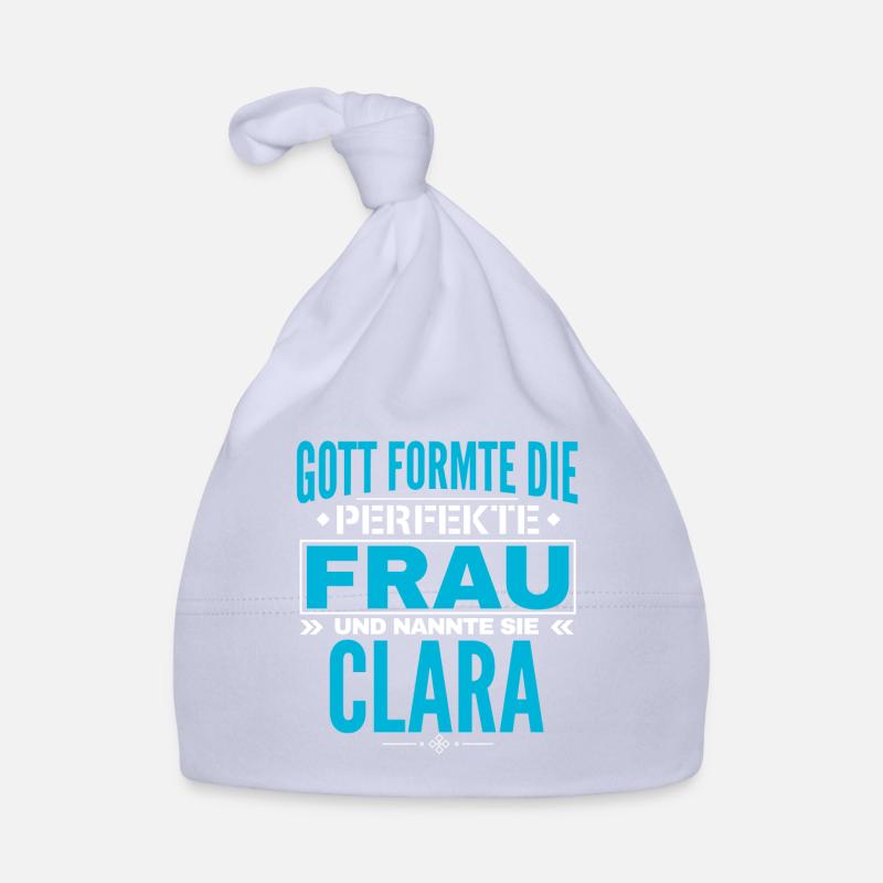 Clara Name Design Baby Bio-Mütze