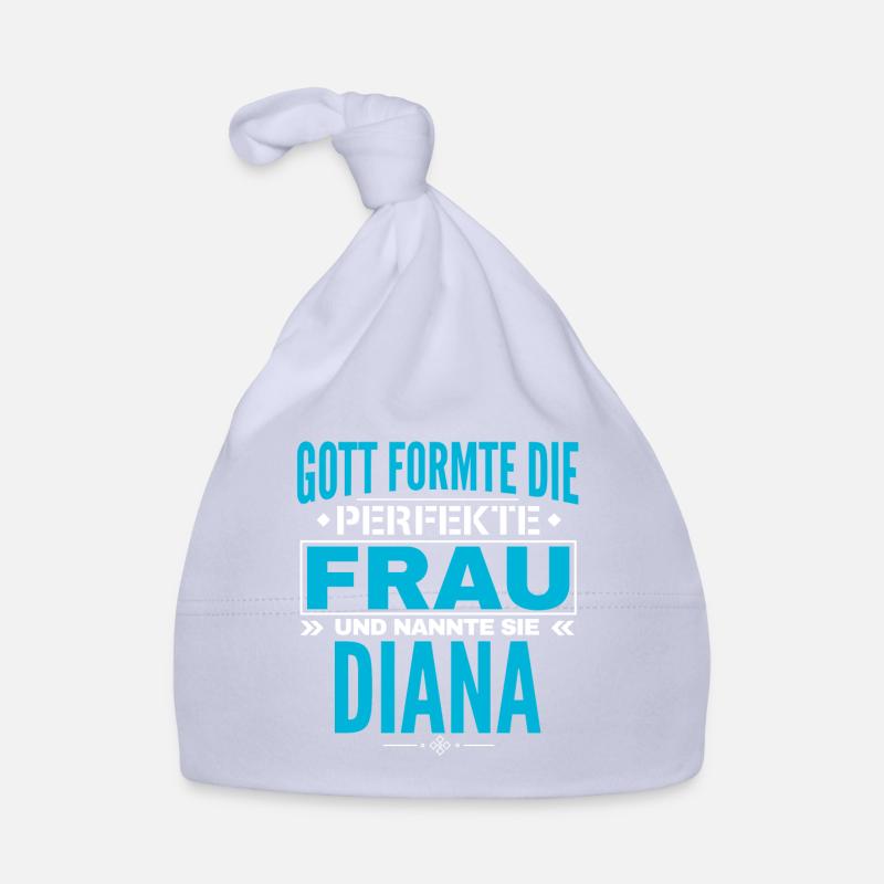 Diana Name Design Organic Baby Cap