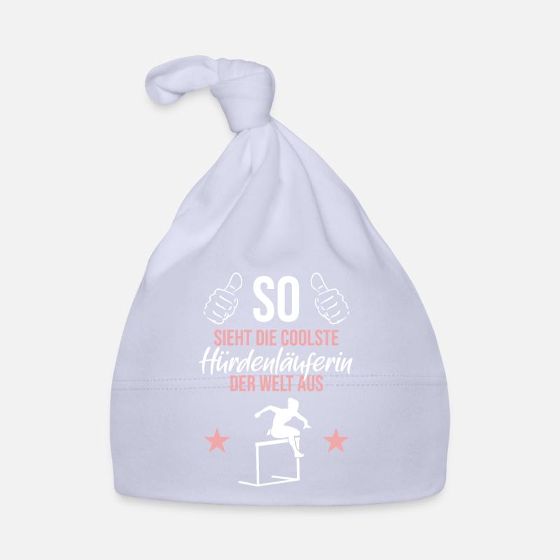 World's best hurdler Organic Baby Cap