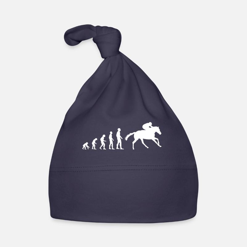 Évolution vers un coureur de chevaux Bonnet bio Bébé