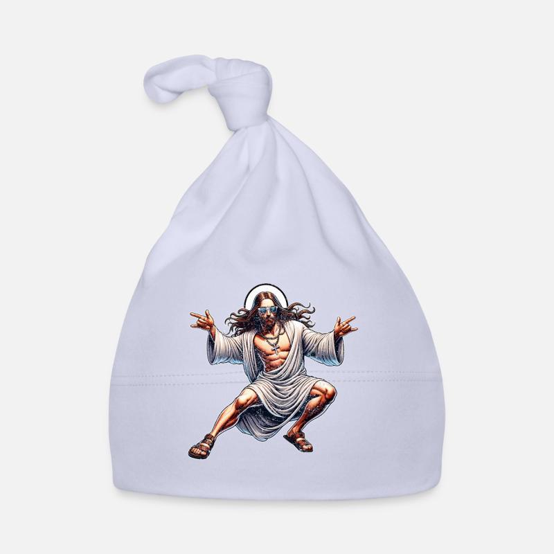 Danser Jésus Break Danser Jésus Drôle Jésus t Bonnet bio Bébé