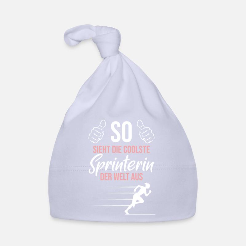 La sprinteuse la plus cool – classe mondiale Bonnet bio Bébé