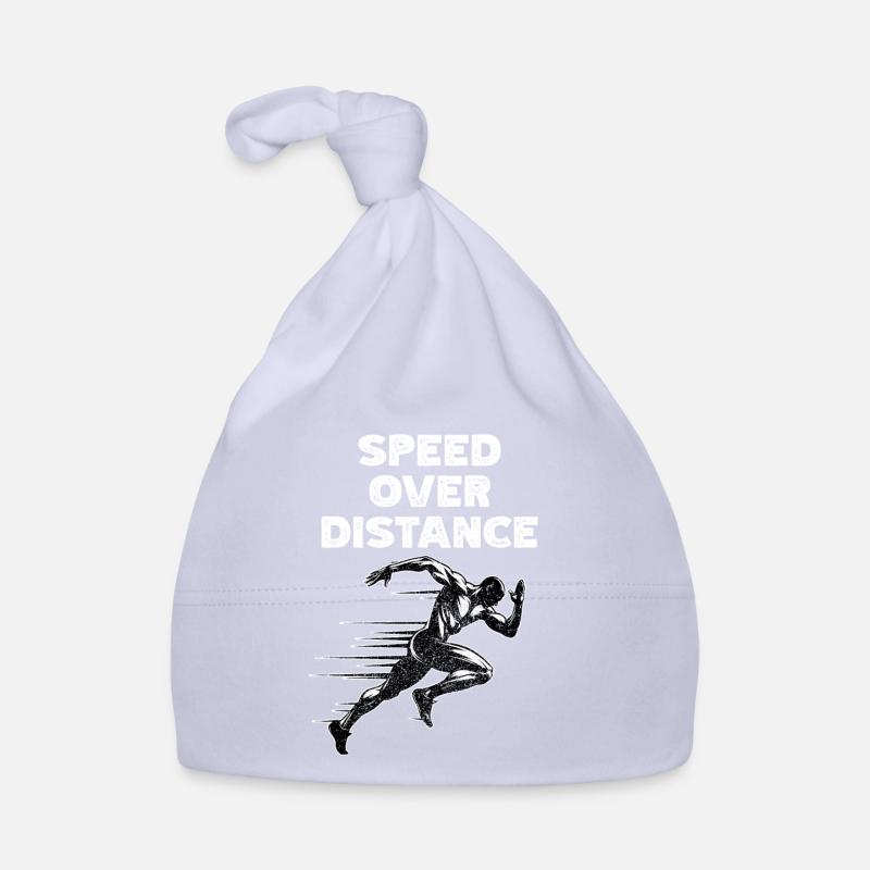 Coureur sur piste Sprinter Sprint 100m sprinter Bonnet bio Bébé