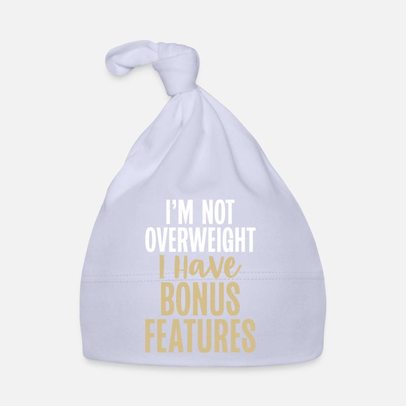 Cadeaux de graisse drôles Bonnet bio Bébé