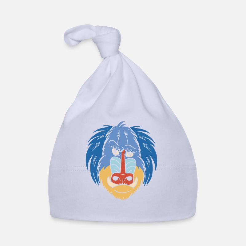 Gift for baboon lover Organic Baby Cap