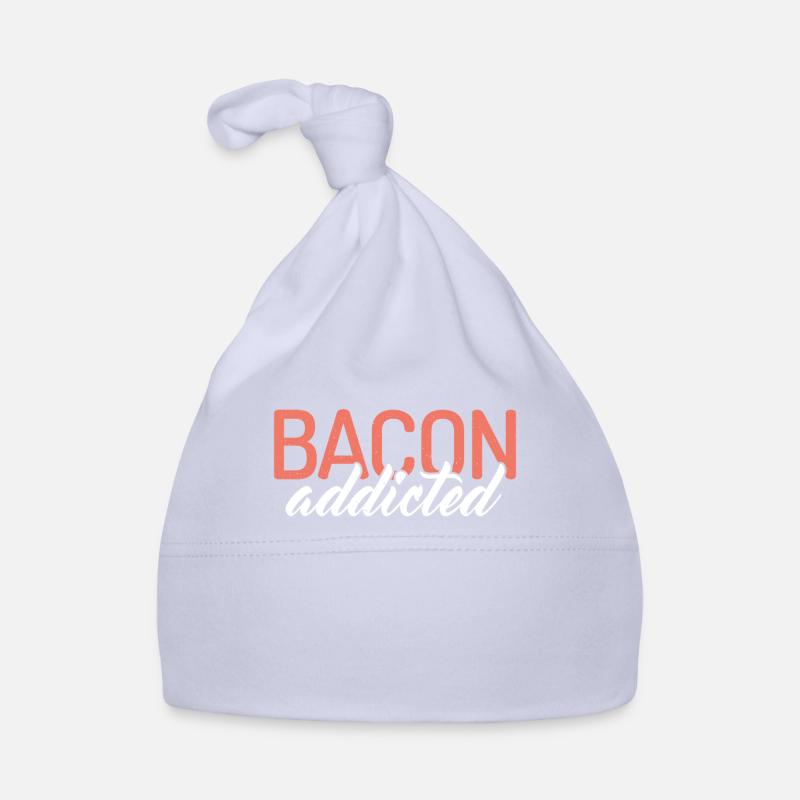 Funny Bacon Gifts Organic Baby Cap