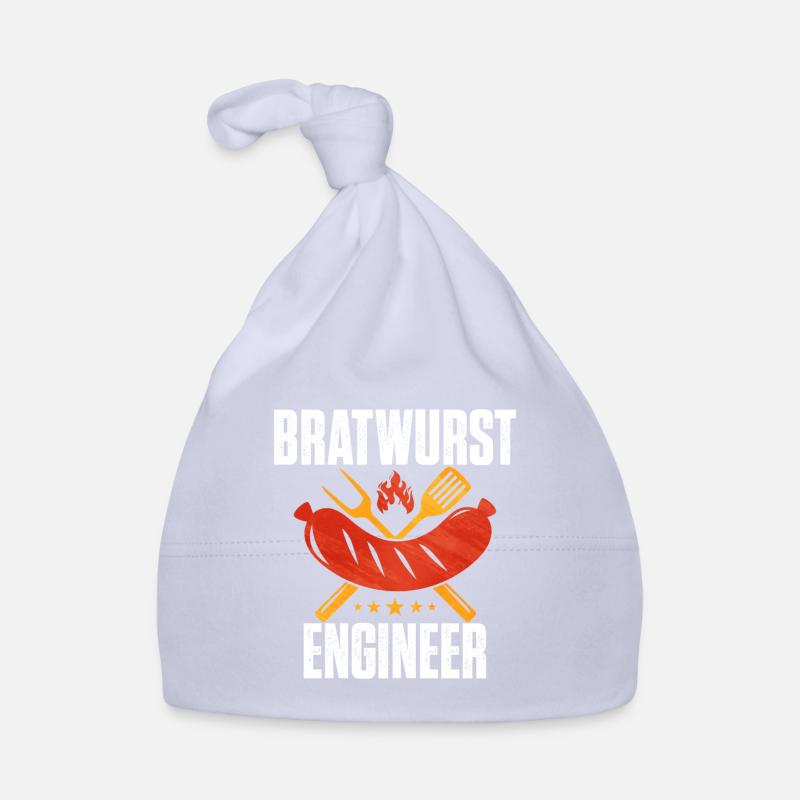 Bratwurst als Geschenk Baby Bio-Mütze