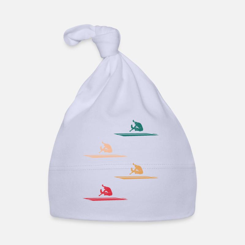 Weitsprung Athletik Dynamik Geschenk Baby Bio-Mütze
