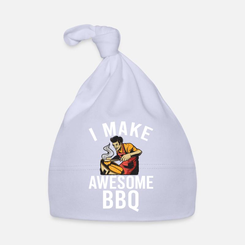 Grill Barbecue Grilling Organic Baby Cap