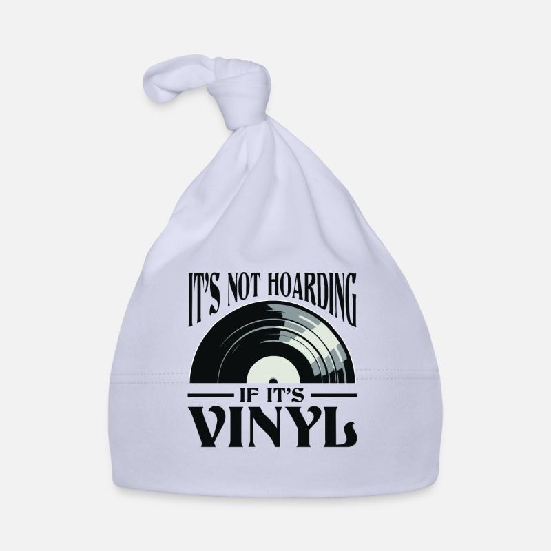 It's Not Hoarding If It's Vinyl Organic Baby Cap