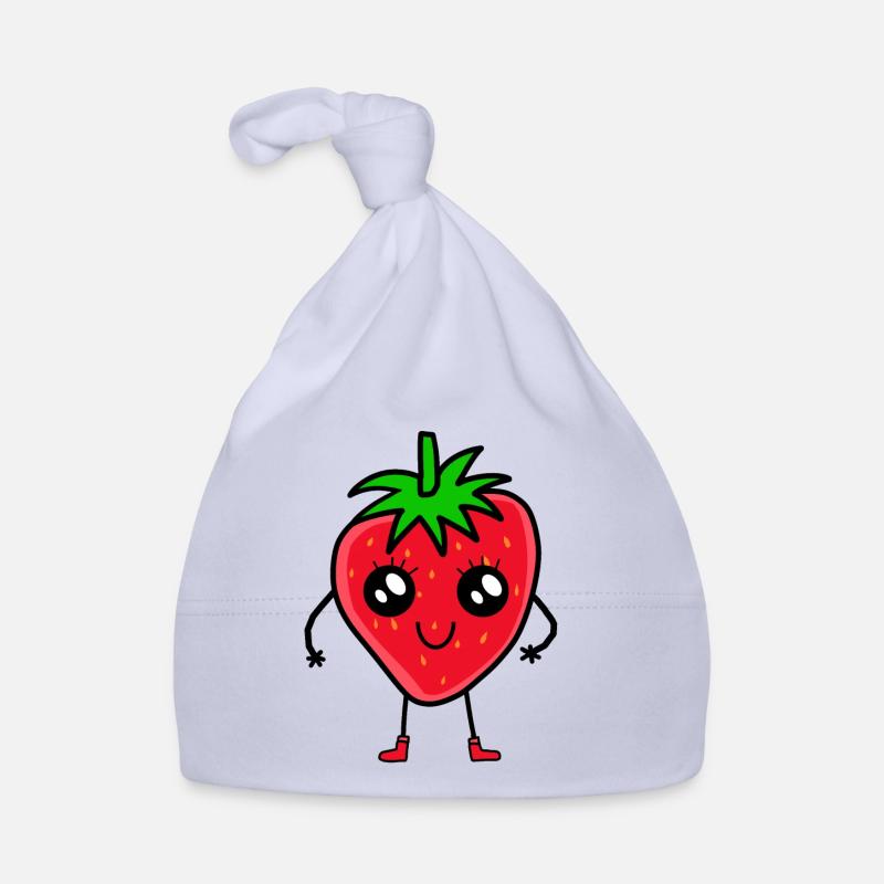 Erdbeere Erdbeeren Baby Bio-Mütze