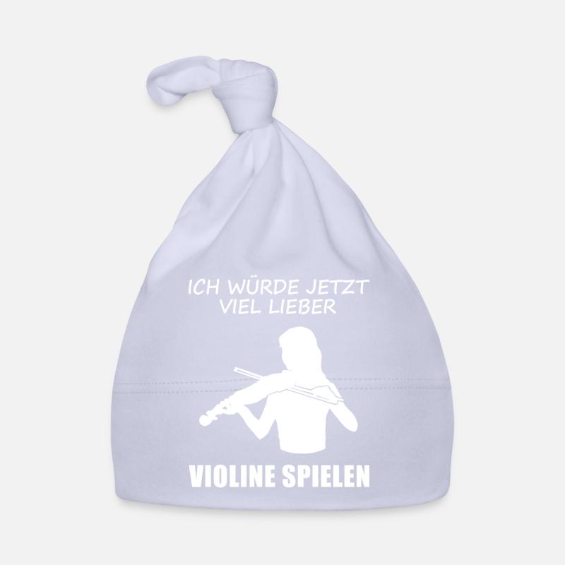 Sehnsucht Violinen Spielzeit Geschenk Baby Bio-Mütze