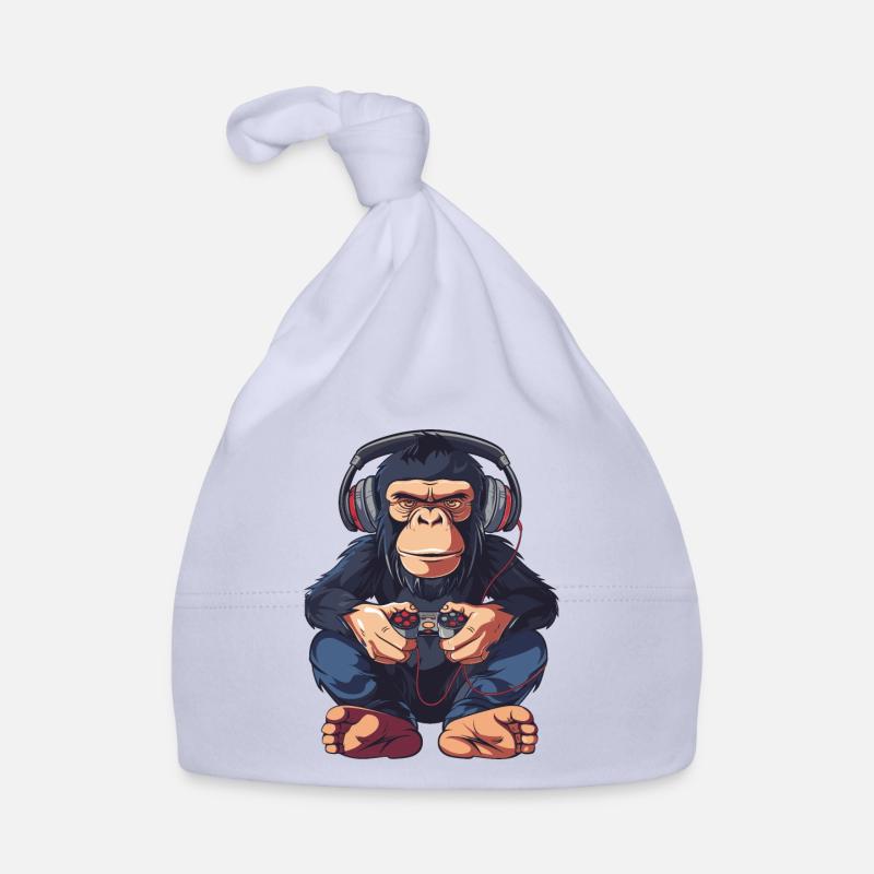 Schimpansen Videospiel Baby Bio-Mütze