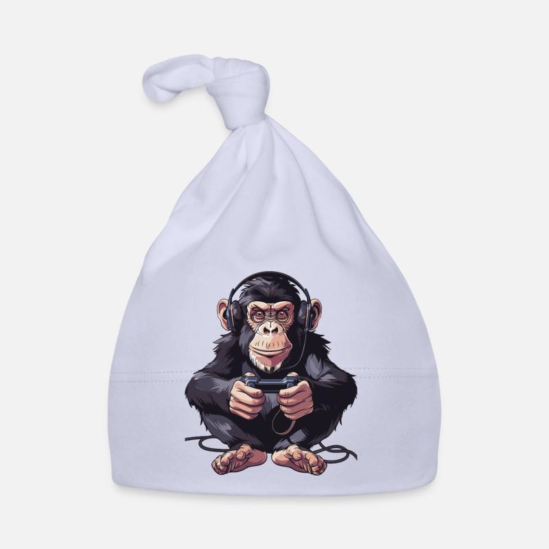 Schimpansen Videospiel Baby Bio-Mütze