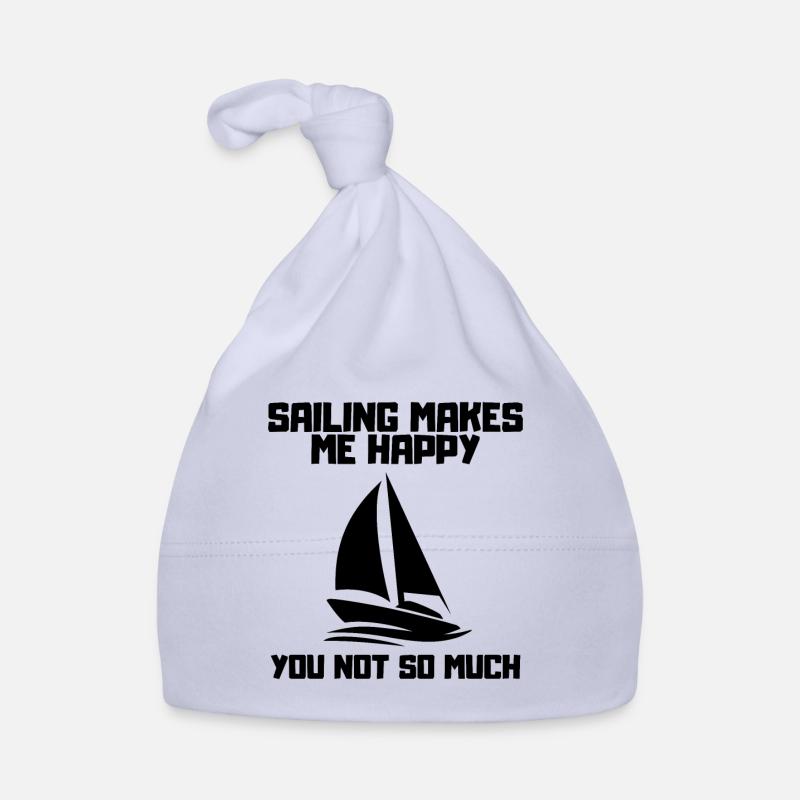 Sailing, Sailing, Sailboat, Sailing Ship, Sailing Organic Baby Cap