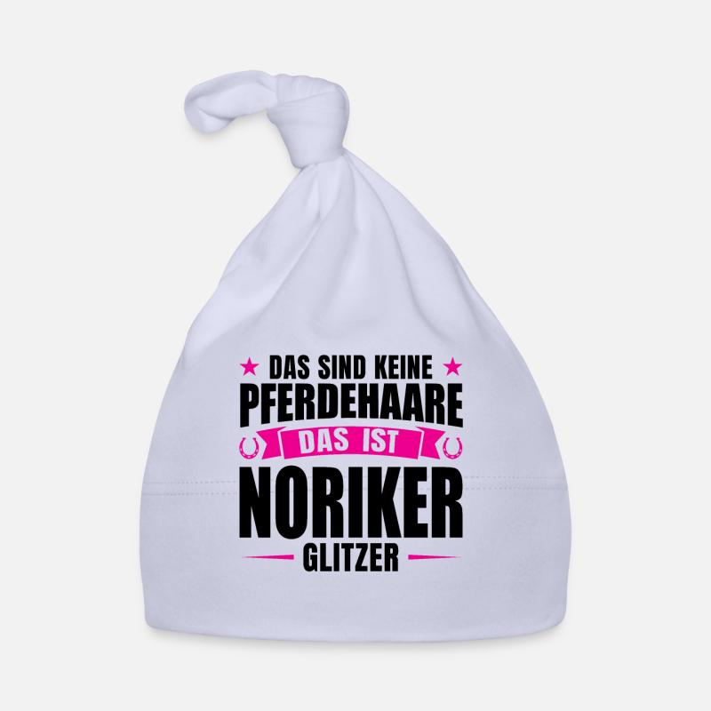 Noriker Pferd Pferde Geschenk Baby Bio-Mütze