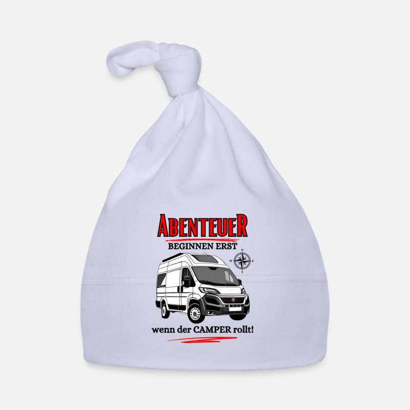 Les aventures de campeur ne commencent pas avant que le campeur ... Bonnet bio Bébé