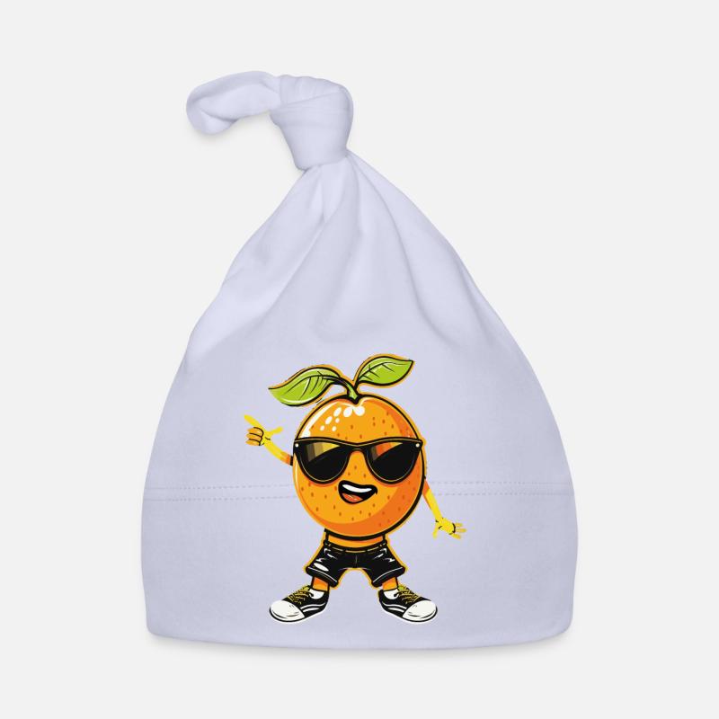 Passionsfrucht-Dabbing Baby Bio-Mütze