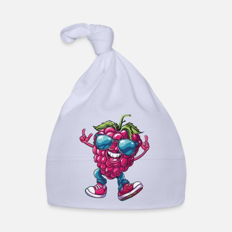 Raspberries Organic Baby Cap