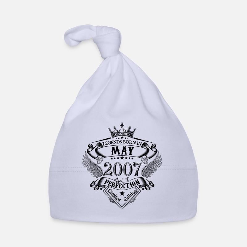 Birthday May 2007 May Anniversary 2007 Organic Baby Cap