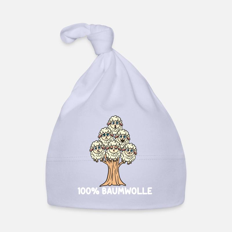100% Baumwolle Baby Bio-Mütze