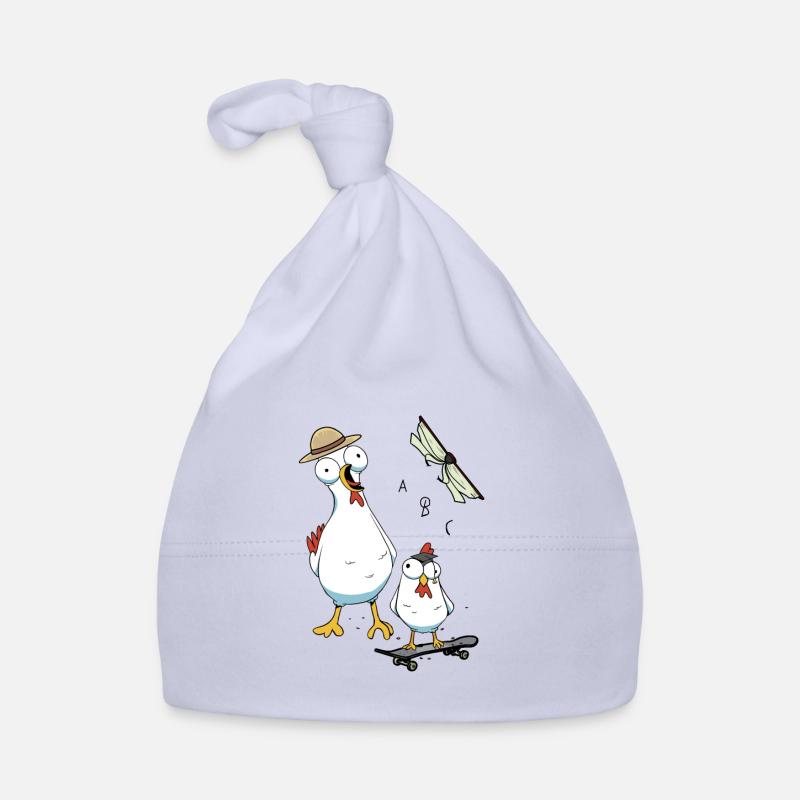 Hühner Einschulung Erstklässler Kind Baby Bio-Mütze