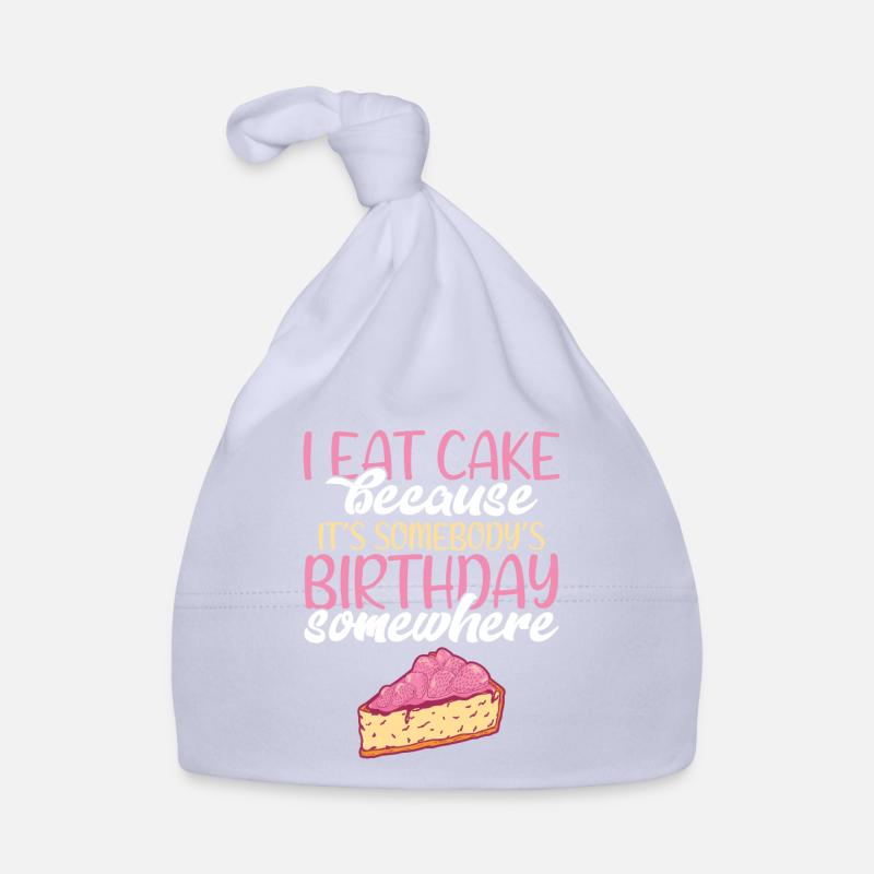 Cake Lover Cake Gift Organic Baby Cap