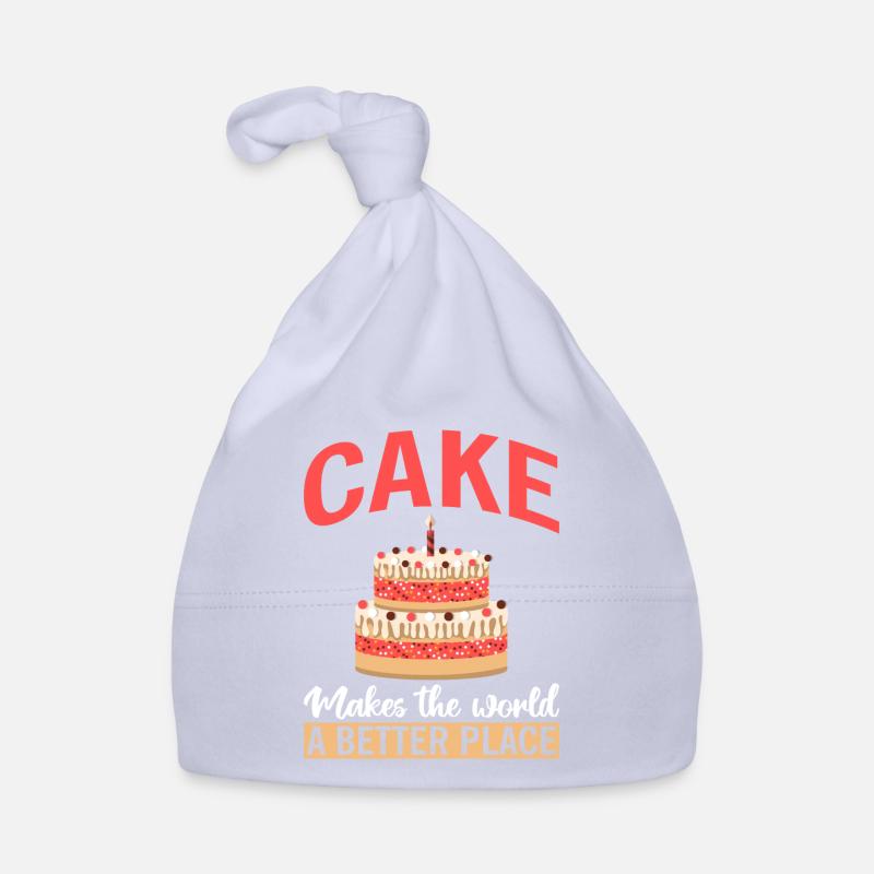 Cake Lover Cake Gift Baby Bio-Mütze
