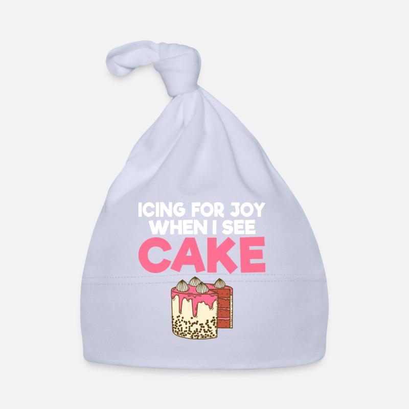 Cake Lover Cake Gift Baby Bio-Mütze