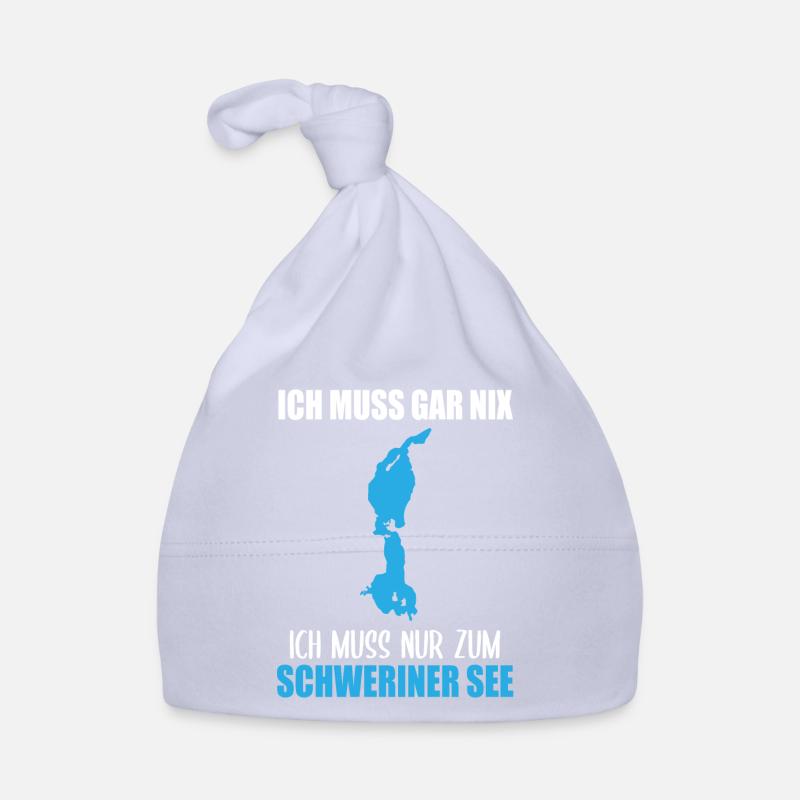 Nur Ich und der Schweriner See Baby Bio-Mütze