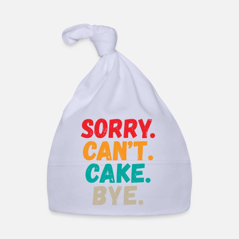 Cake Lover Cake Gift Baby Bio-Mütze