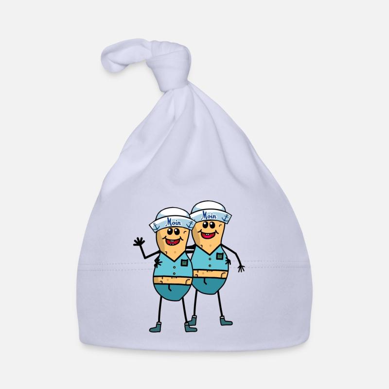 Cacahuètes Marins Garçons Marins Marins Bonnet bio Bébé