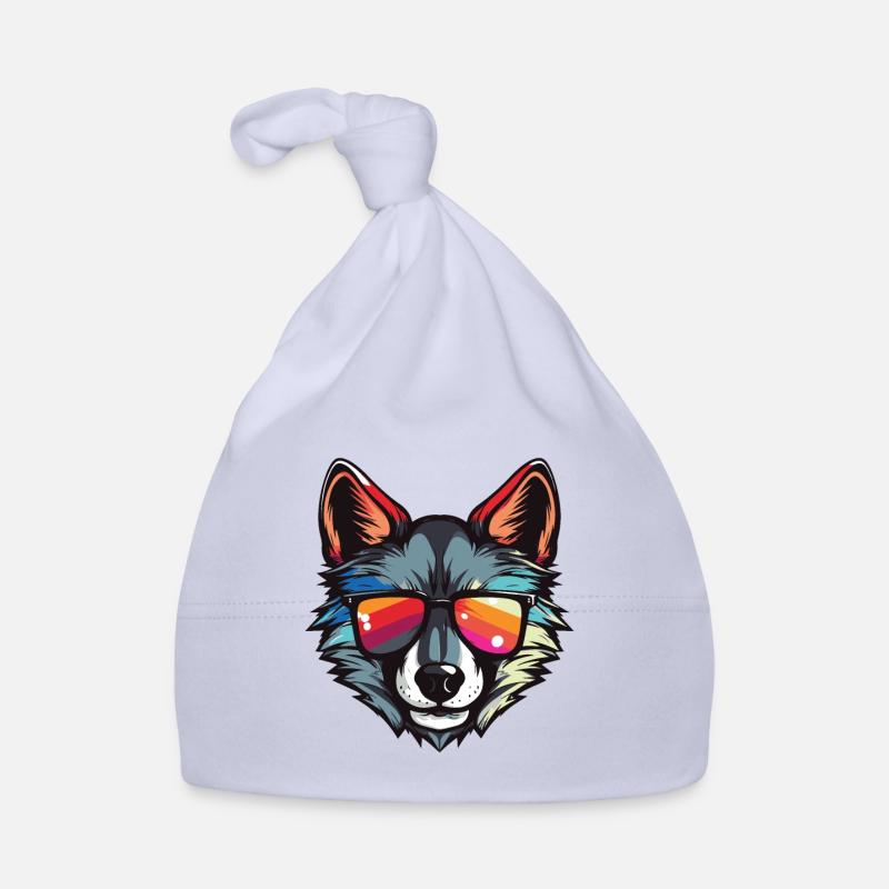Tête de loup Cool Bonnet bio Bébé