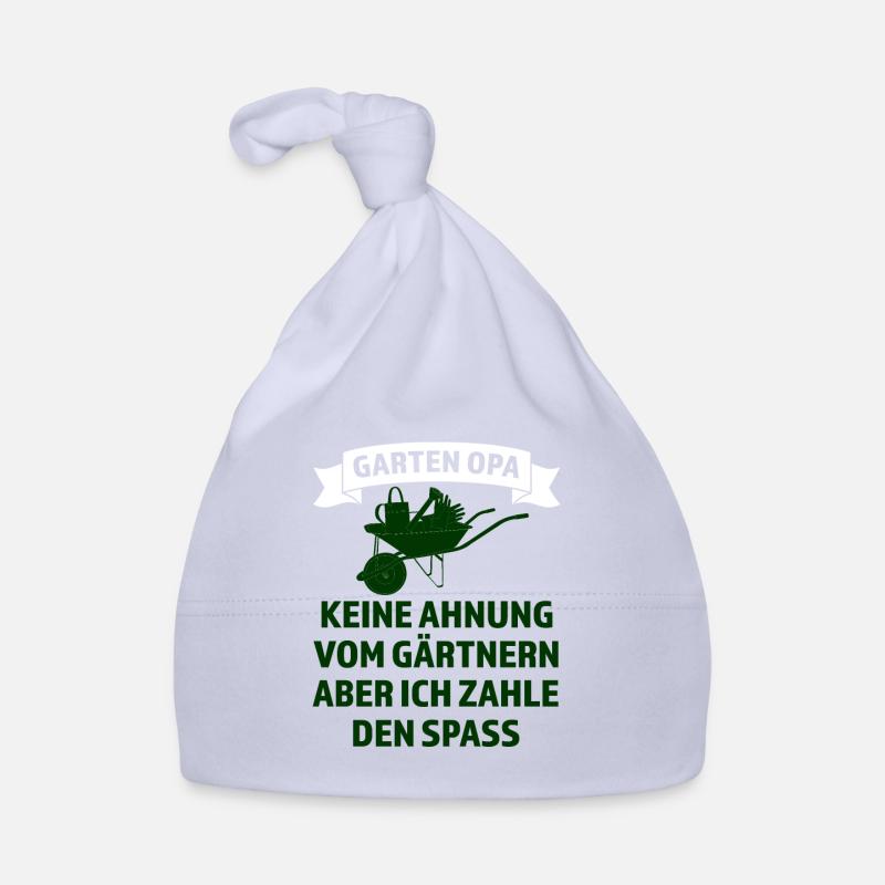Garten Opa Pflanzen Gartenarbeit Geschenk Baby Bio-Mütze