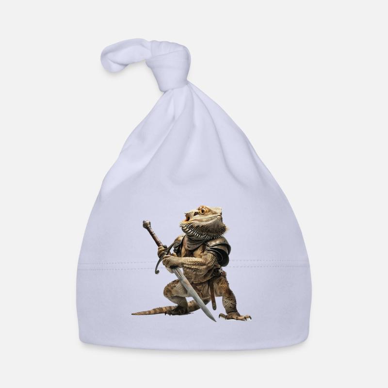 Bearded Dragon Knight Medieval Organic Baby Cap