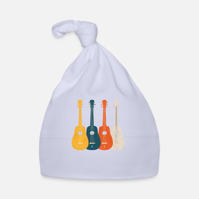 Cadeau pour les amateurs de dulcimer Bonnet bio Bébé
