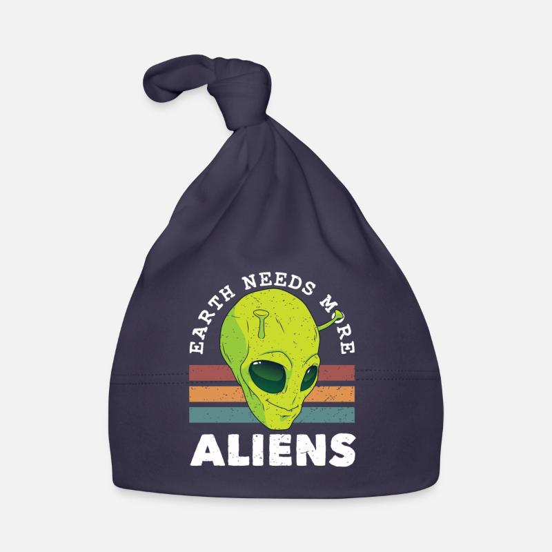 Extraterrestre, OVNI, UAP, Espace, Objet volant spatial Bonnet bio Bébé