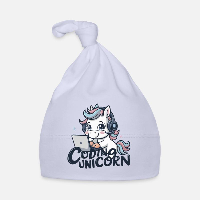 LICORNE DU CODAGE Bonnet bio Bébé